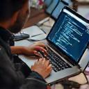 Developers coding AI solution